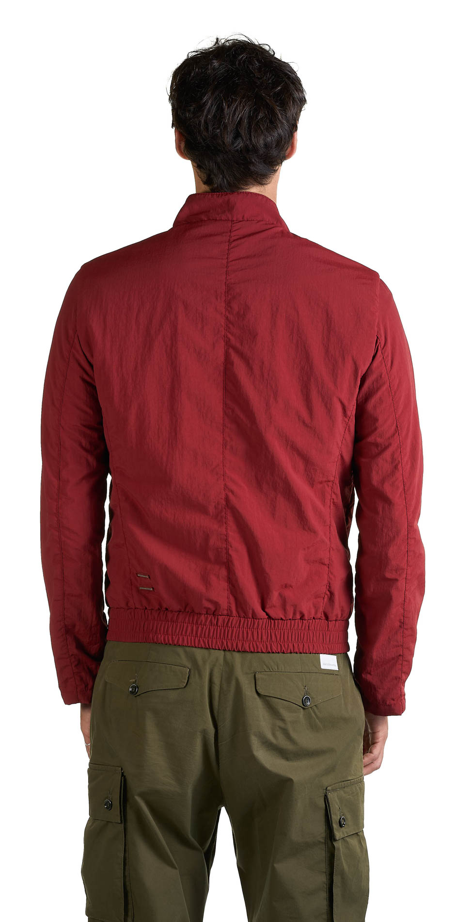 DANIELE BASTA LEATHER AND SILVER JACKET